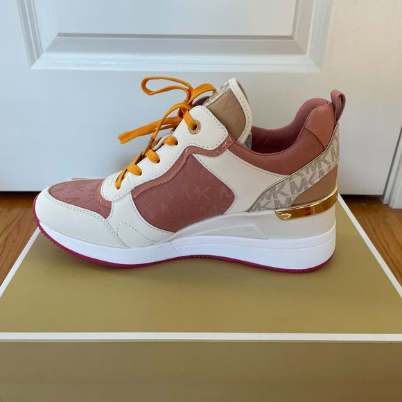 MICHAEL Michael Kors Shoes - Mixed-Media Trainer Sneaker from MICHAEL MICHAEL KORS